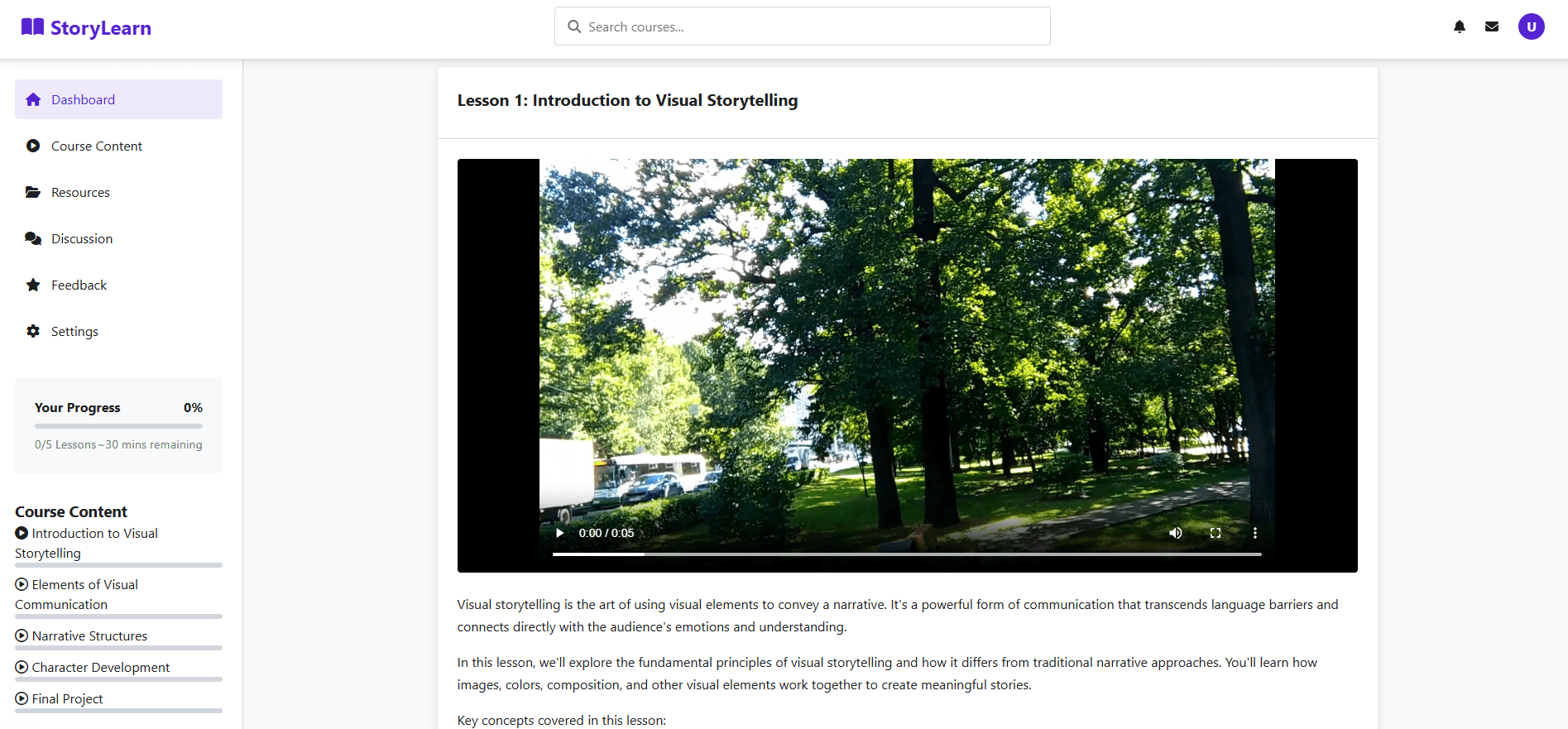 Online course
