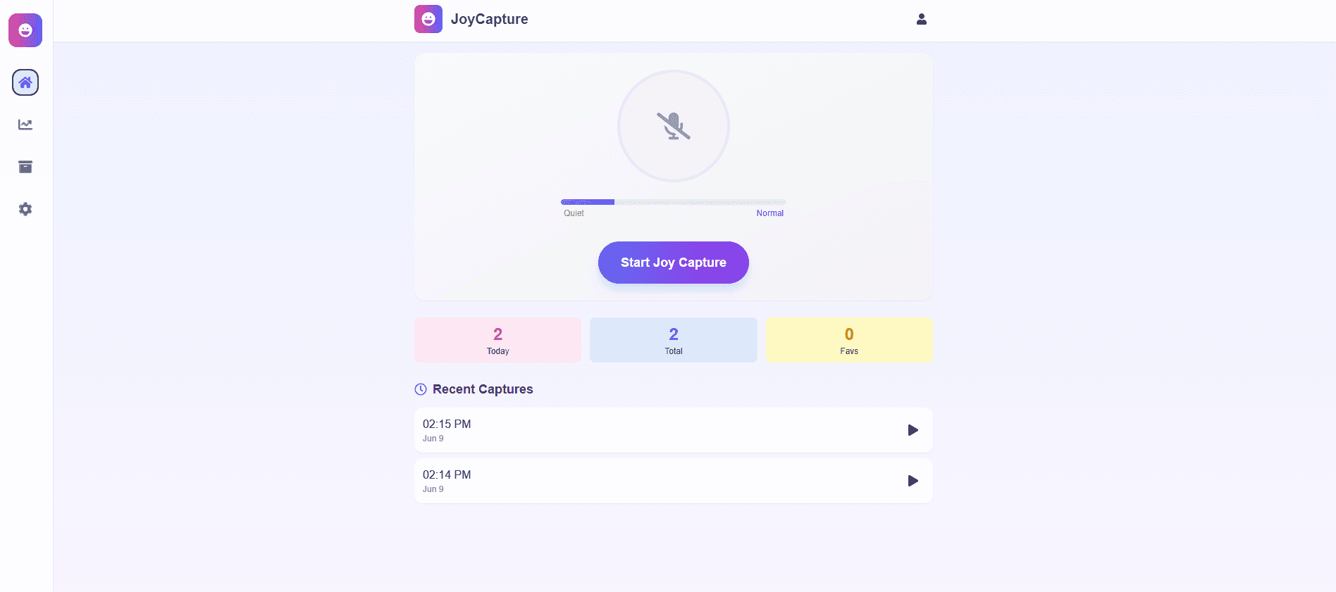 Online voice record