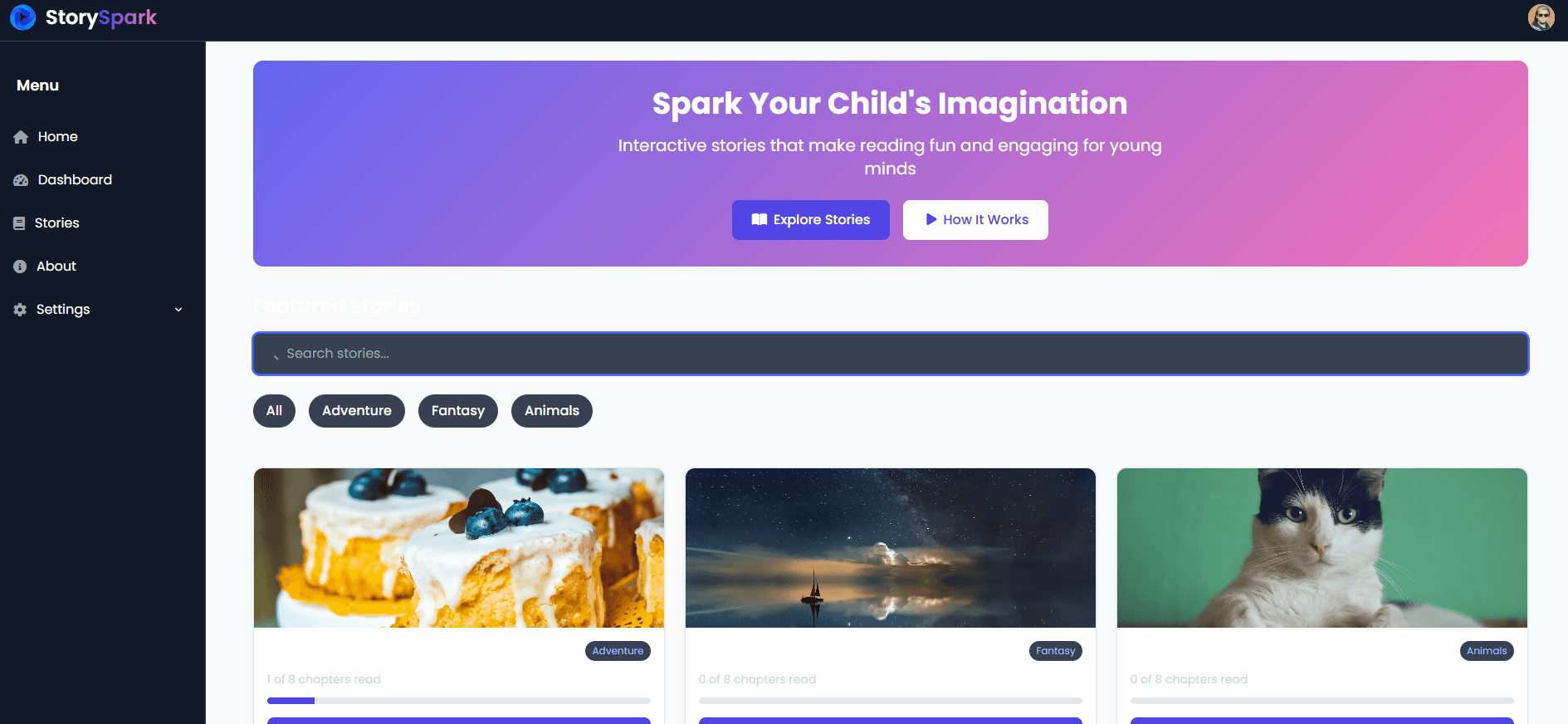 Story spark