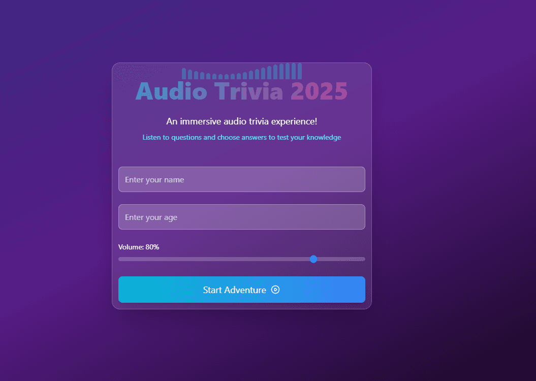 Trivia Game
